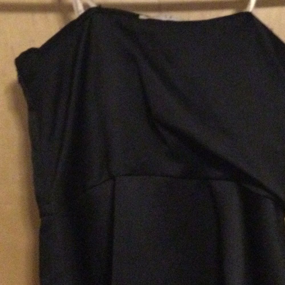 Halston Heritage strapless black dress - Picture 9 of 12